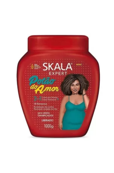 Skala 2 in 1 Potão do Amor Styling Cream + Moisturizing Cream - 1Kg