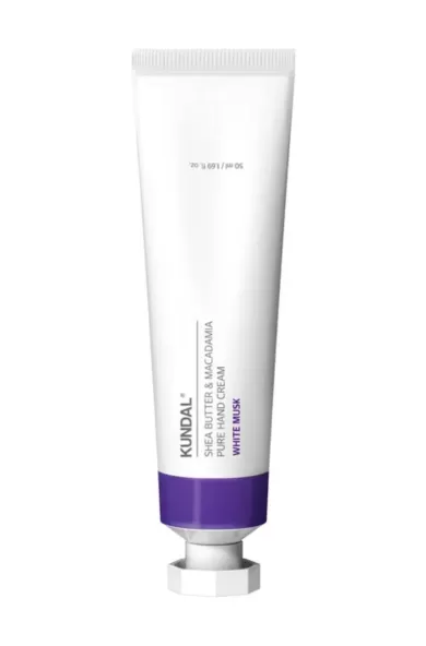 Kundal Shea Butter & Macadamia Pure Hand Cream 50ML - White Musk