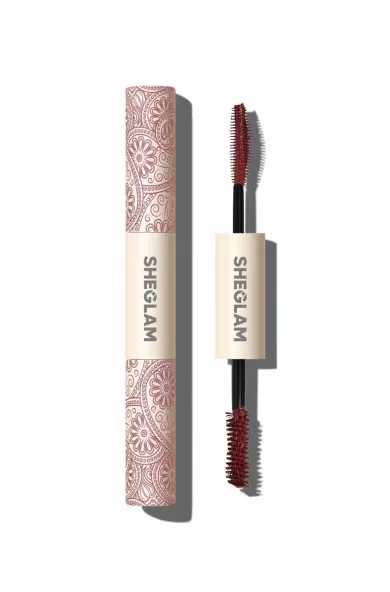 SHEGLAM All-In-One Volume & Length Mascara-Waterproof Burgundy