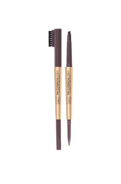 WIBO EYEBROW PENCIL 3IN1 STYLIST - Dark Brown