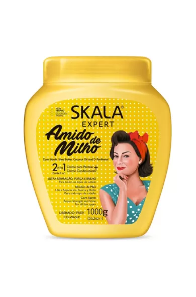 SKALA Corn Starch Hair Cream With Repair Effect - 1kg