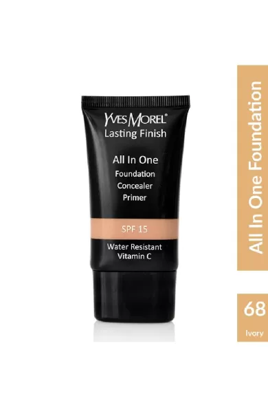 Yves Morel All in One Foundation 68 Ivory