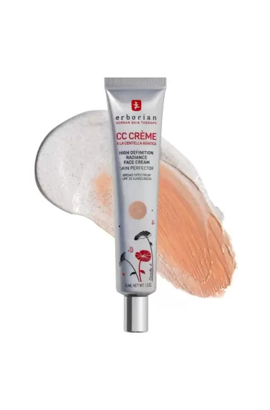 ERBORIAN CC Cream buildable tinted color corrector with SPF 25 - CLAIR 15ml 