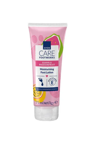 Avon Care Footworks Guava & Passion Fruit Moisturising Foot Lotion