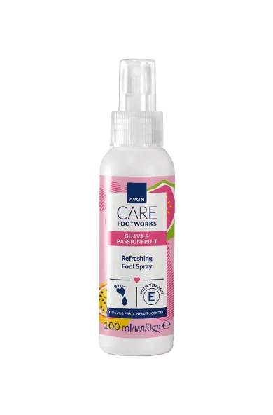 Avon Care Footworks Guava & Passion Fruit Refreshing Foot Spray