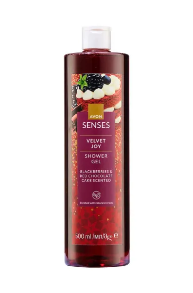 Avon Senses Velvet Joy Shower Gel 500ml