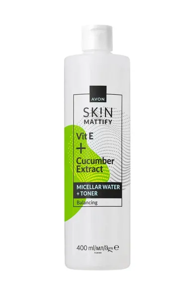 Avon Skin Mattify Micellar Water + Toner