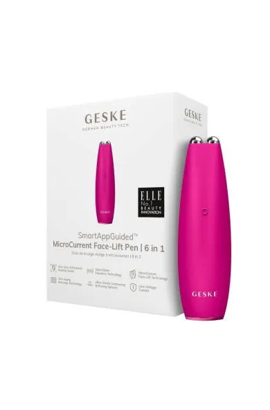 Geske MicroCurrent Face-Lift Pen | 6 in 1 - Magenta
