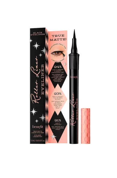 BENEFIT COSMETICS ROLLER LINER LIQUID EYELINER BLACK