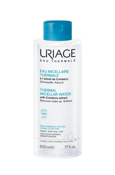 Uriage Thermal micellar water - Dry skin - Cranberry Extract