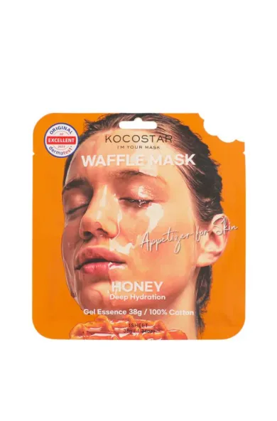KOCOSTAR WAFFLE MASK HONEY