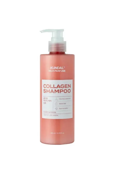 KUNDAL Collagen Damage Care Shampoo 400 ml - Cherry Blossom
