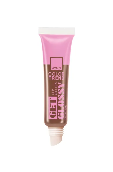 Avon Color Trend Get Glossy Lip Gloss Go Nude