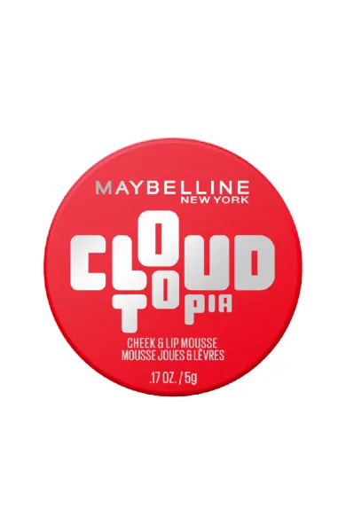 Maybelline New York Cloudtopia Cheek & Lip Mousse - 5g / 03 Divine Crimson