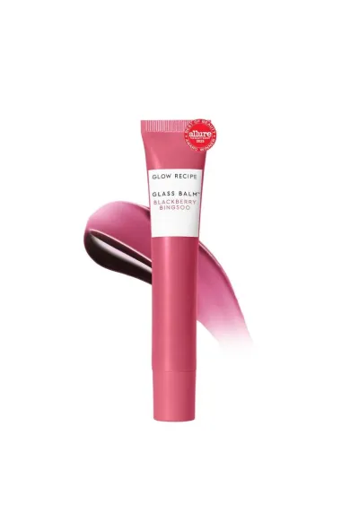 GLOW RECIPE Glass Balm Lip Treatment - Blackberry Bingsoo