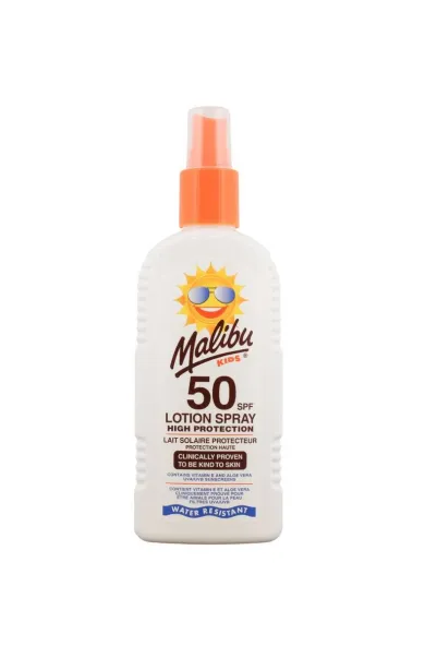 Malibu Sun Lotion Spray for Kids SPF50 200ml