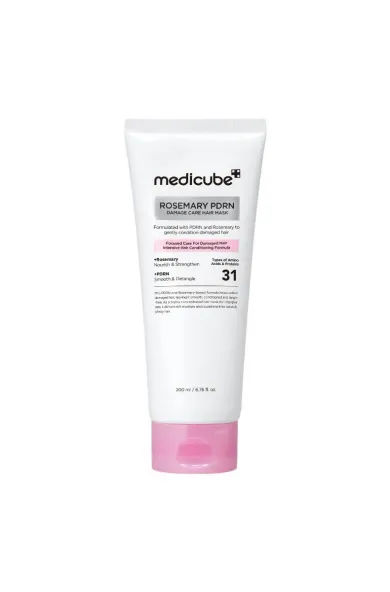MEDICUBE ROSEMARY PDRN DAMAGE CARE HAIR MASK 200 ML