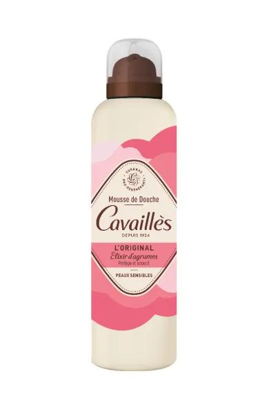 Cavailles Original shower foam with grapefruit notes