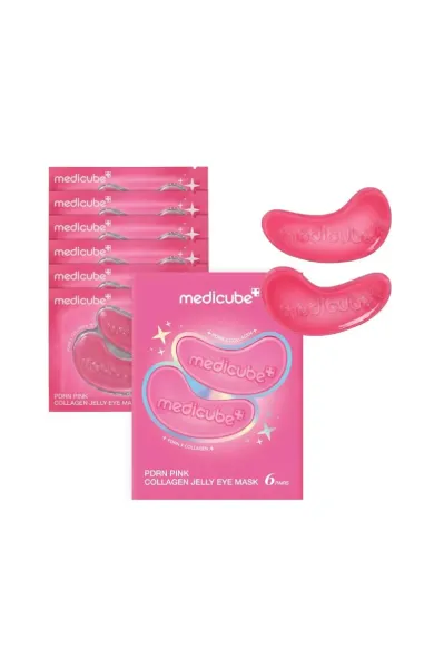 MEDICUBE PDRN PINK COLLAGEN JELLY EYE MASK (6 Pairs)