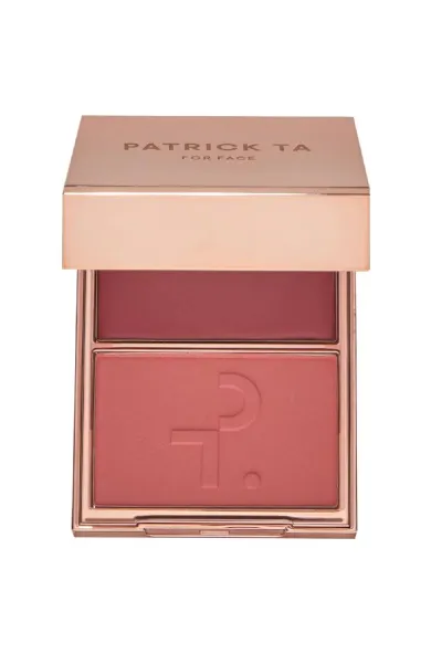 PATRICK TA  Major Headlines Double-Take Crème & Powder Blush Duo - She's Flushed 