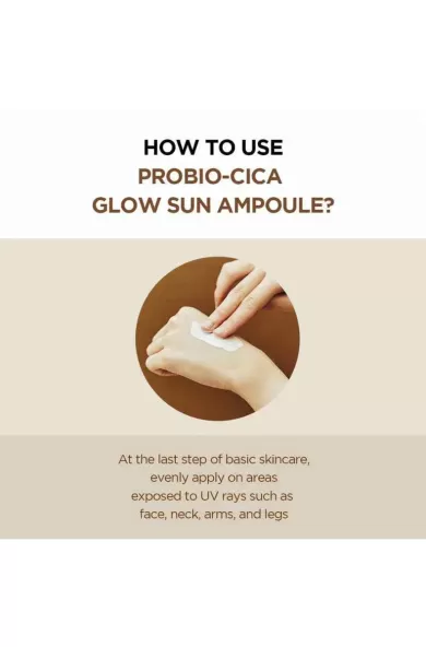 SKIN1004 Probio-Cica Glow Sun Ampoule