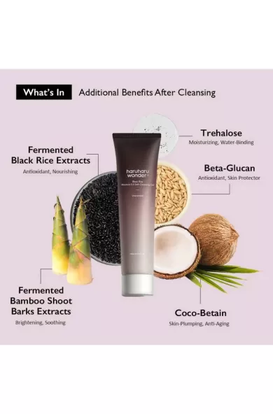 HARUHARU WONDER Black Rice Moisture 5.5 Soft Cleansing Gel