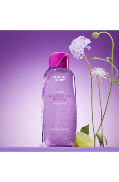 EQQUALBERRY Bakuchiol Plumping Capsule Toner
