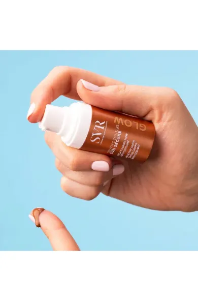 SVR Sun secure healthy glow tinted drops
