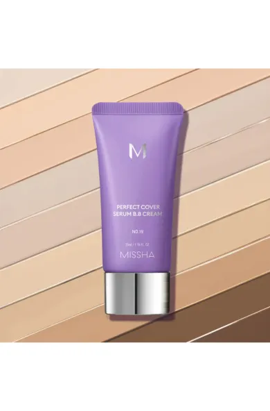 MISSHA M Perfect Cover Serum BB Cream - 21 Light Beige
