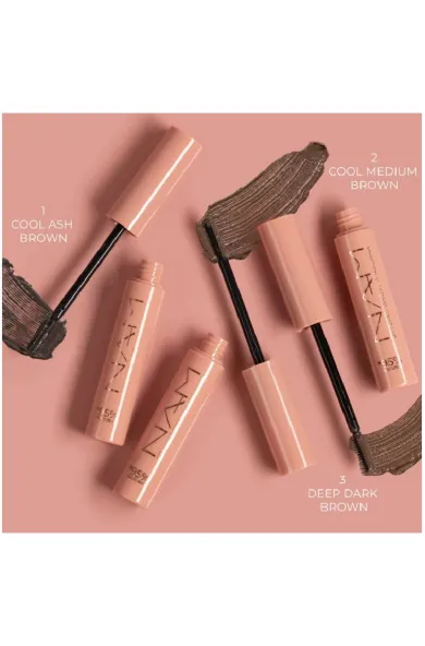 WIBO NAM Styling Brow Mascara - 01 Cool Ash Brown 