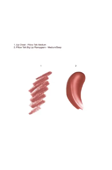 Charlotte Tilbury Mini Pillow Talk Plumpgasm Lip Liner and Lip Gloss Set - Pillow Talk Medium