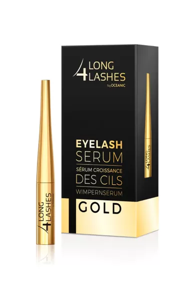 LONG 4 LASHES GOLD EYELASH SERUM