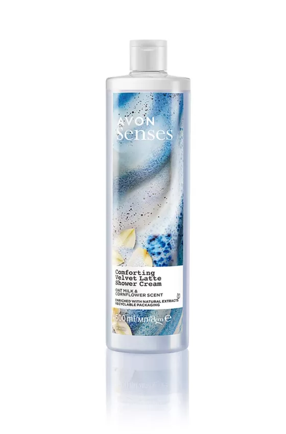 Avon SENSES VELVET LATTE SHOWER CREME - 500ML