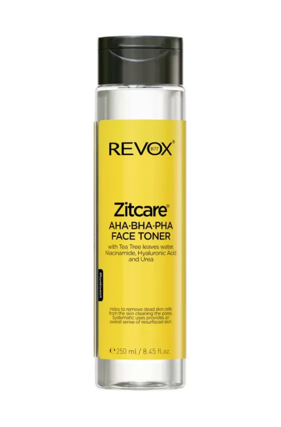 Revox B77 ZITCARE AHA BHA PHA Active Face Toner - 250ml