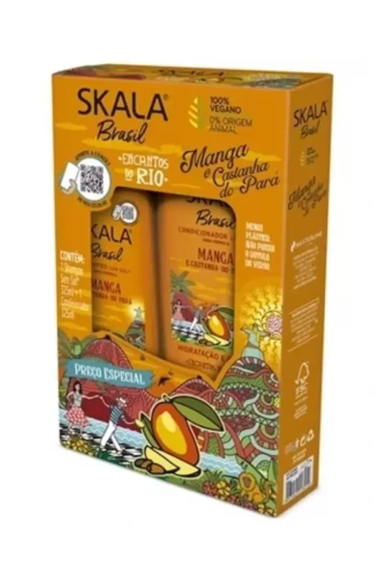 Skala Expert Mango and Brazil Nut Shampoo and Conditioner Kit