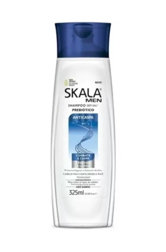 Skala Expert Men Shampoo Anti-Hair Loss Anti-Dandruff Prebiotic - 325mL