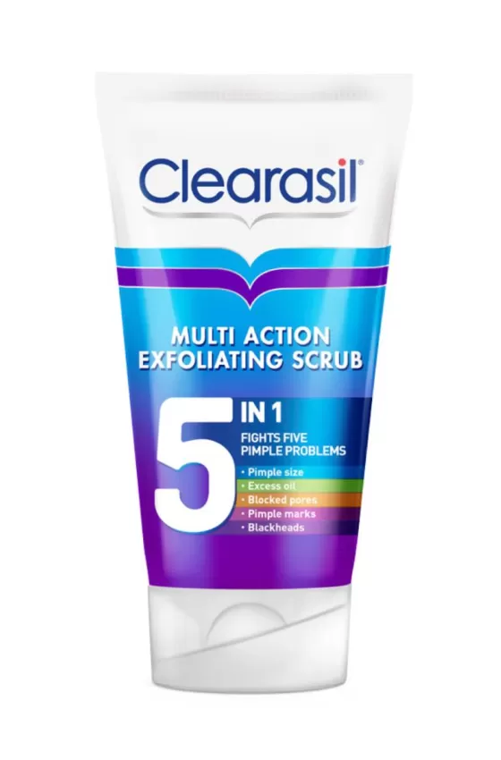 Clearasil Multi Action 5 in 1 Exfoliating Scrub - 150ML