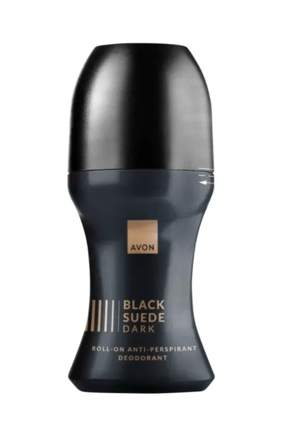Avon Black Suede Dark Roll-On Anti-Perspirant Deodorant - 50ml