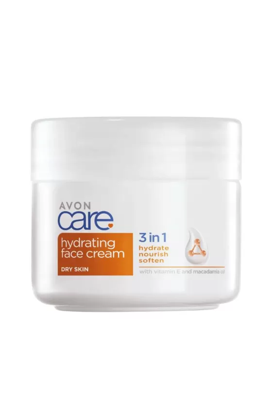 AVON CARE HYDRATING MOISTURISER DRY SKIN - 100ML