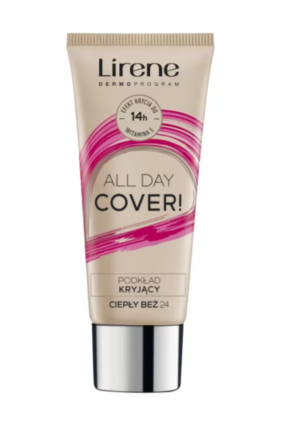 Lirene All Day Cover Foundation - 24 Warm Beige