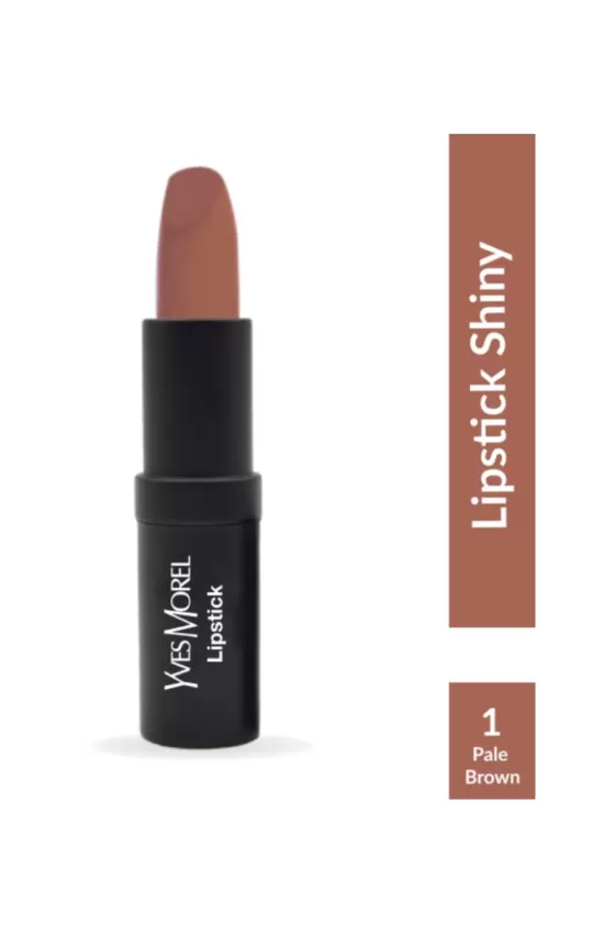 Yves Morel Lipstick Shiny - 1 Pale Brown