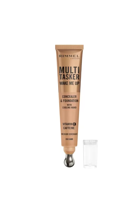RIMMEL Multi-Tasker Wake Me Up Concealer & Foundation - 50 SAND