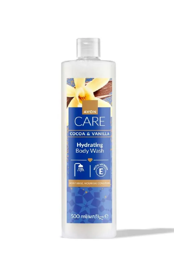 Avon Care Cocoa & Vanilla Body Wash 500ml