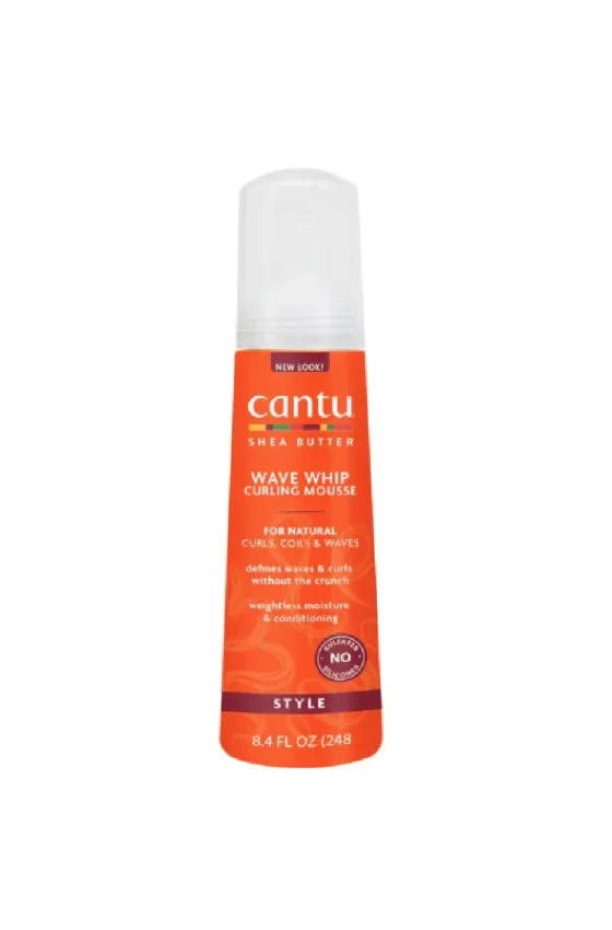 Cantu Shea Butter Wave Whip Curling Mousse 248 ml