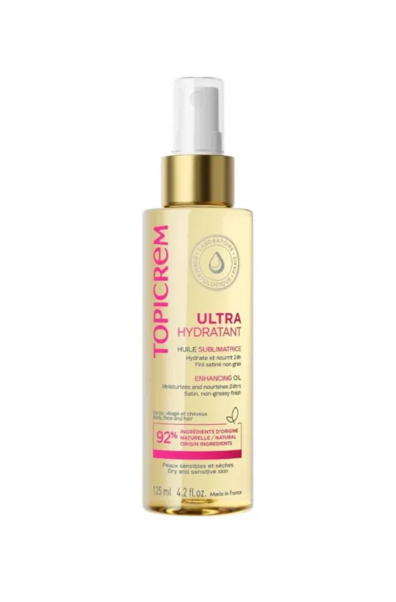 TOPICREM Ultra-moisturizing enhancing oil
