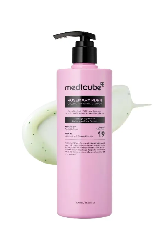 MEDICUBE Rosemary PDRN Cooling Thickening Shampoo