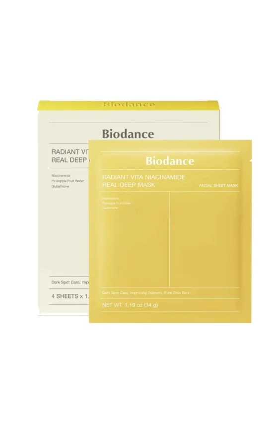 BIODANCE Radiant Vita Niacinamide Real Deep Mask