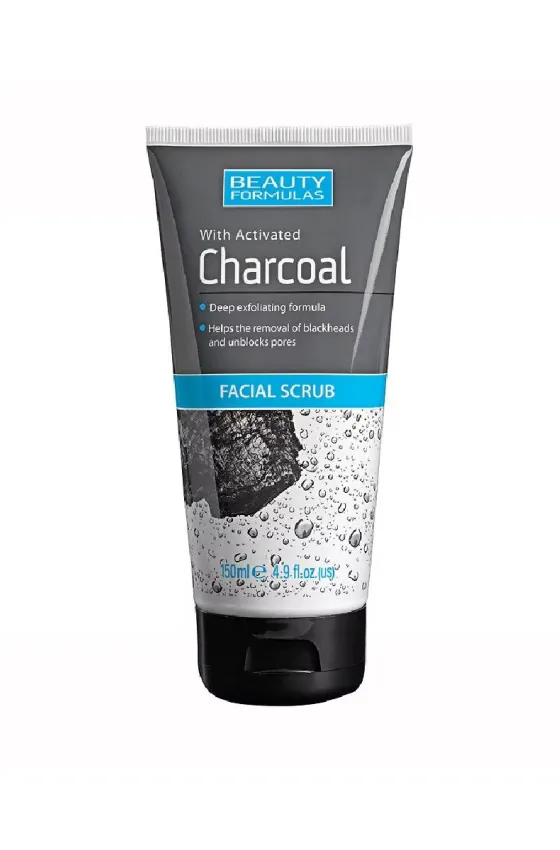 BEAUTY FORMULAS CHARCOAL FACIAL SCRUB