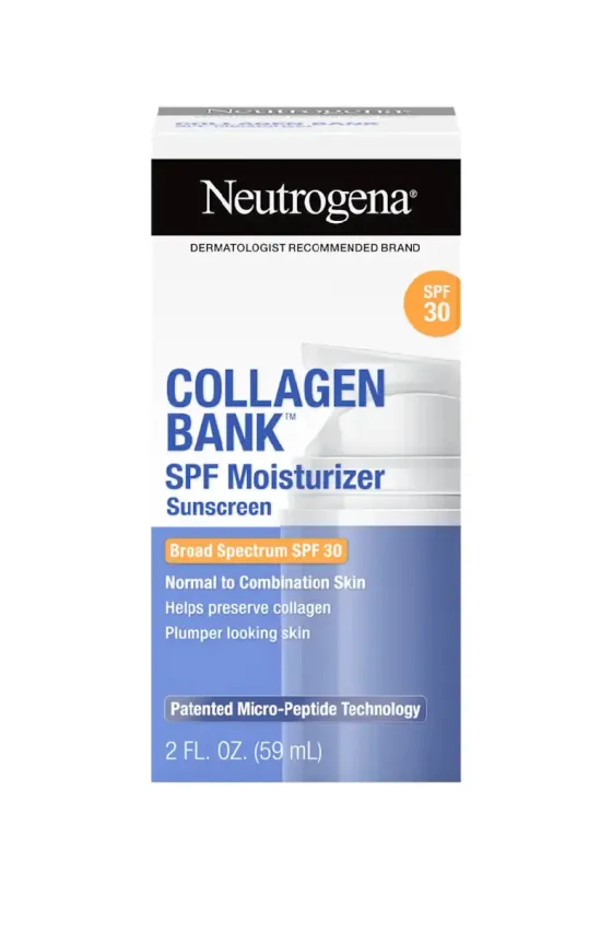 Neutrogena Collagen bank moisturizer spf30
