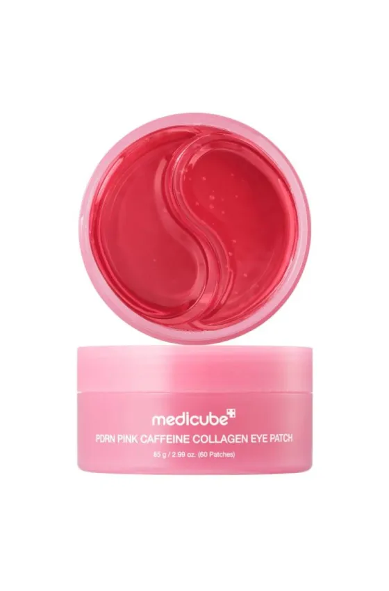 MEDICUBE PDRN PINK CAFFEINE COLLAGEN EYE PATCH